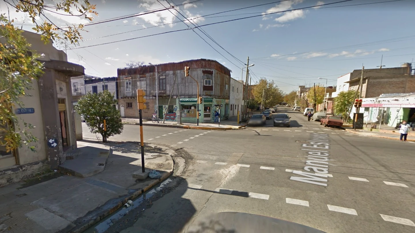 Imagen de un barrio a las afueras de Buenos Aires Imagen de un barrio a las afueras de Buenos Aires