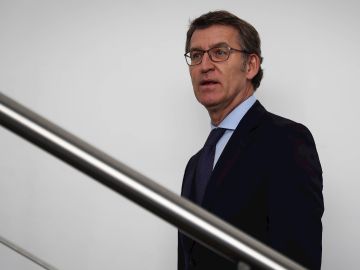 Alberto Núñez Feijóo ante los medios Alberto Núñez Feijóo ante los medios