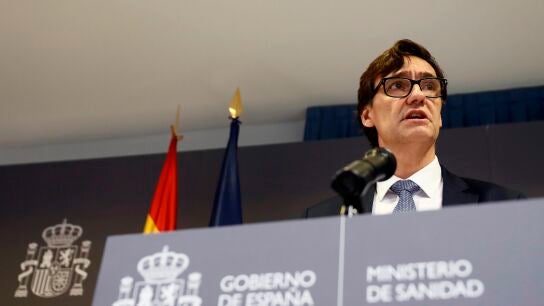 El ministro de Sanidad, Salvador Illa