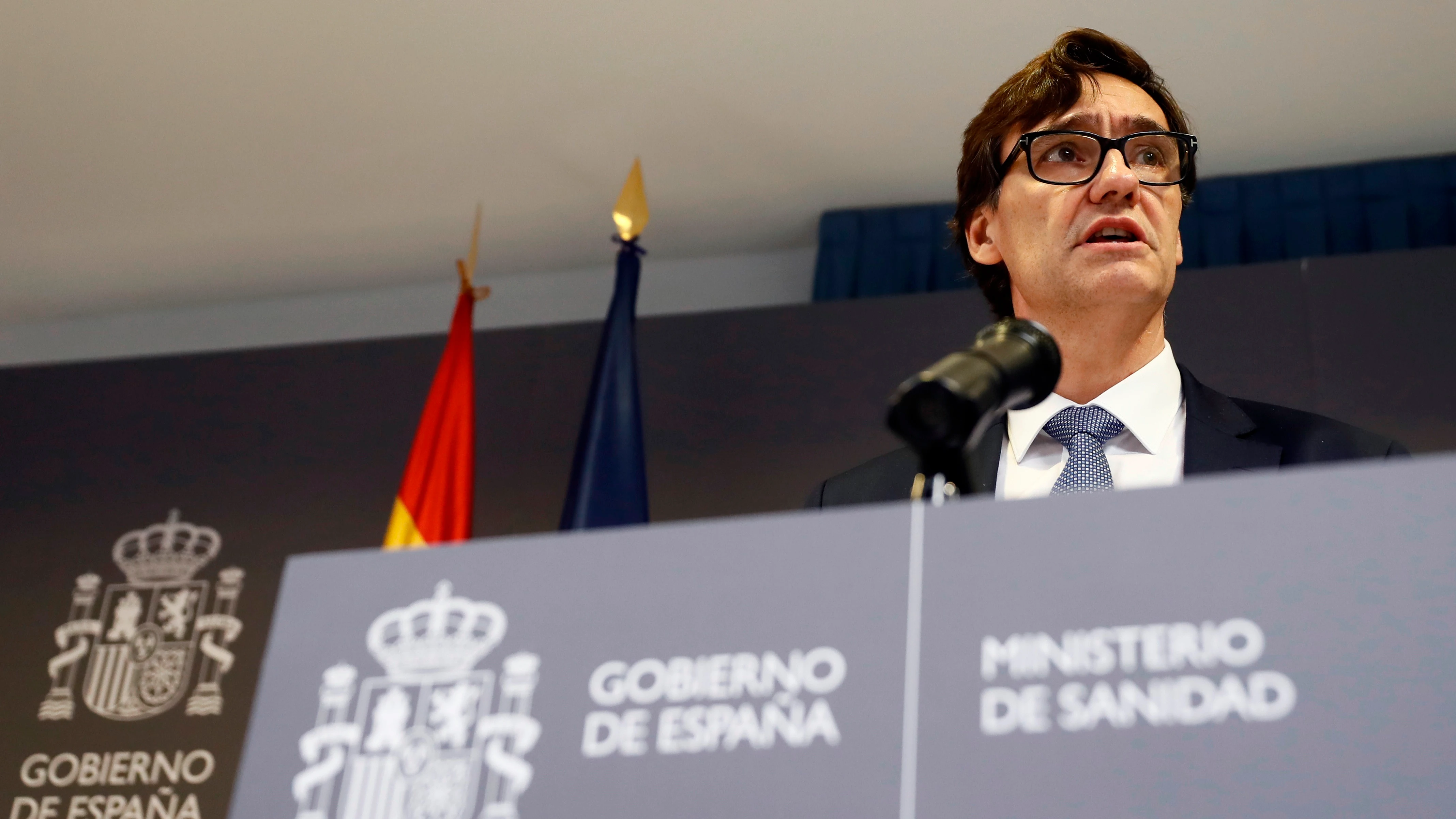 El ministro de Sanidad, Salvador Illa El ministro de Sanidad, Salvador Illa