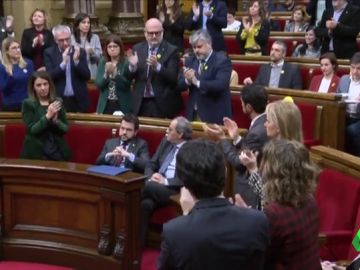 Cruce de reproches en el independentismo tras certificarse el fin de la legislatura en Cataluña Cruce de reproches en el independentismo tras certificarse el fin de la legislatura en Cataluña
