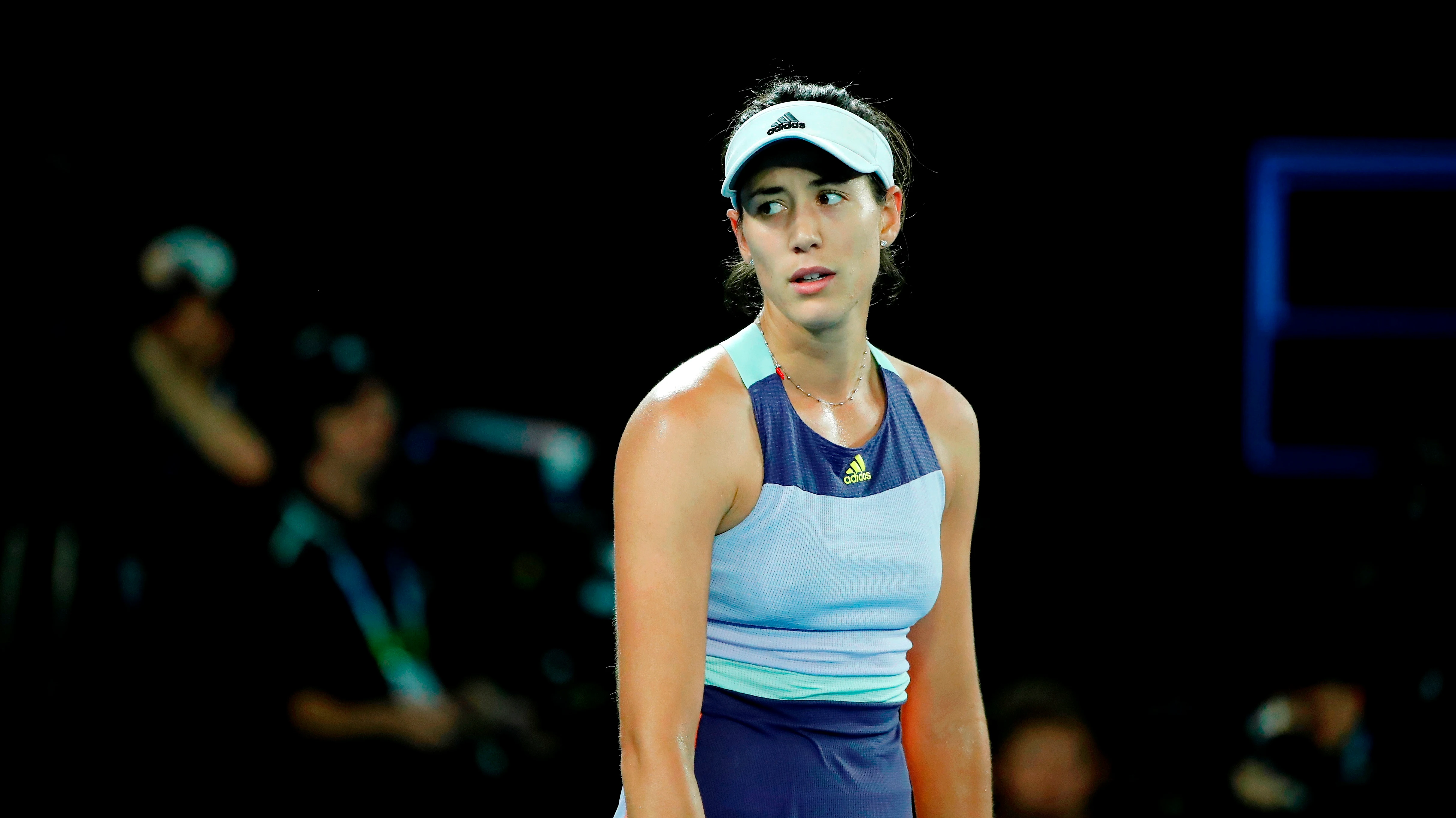 Garbiñe Muguruza, en la final del Open de Australia