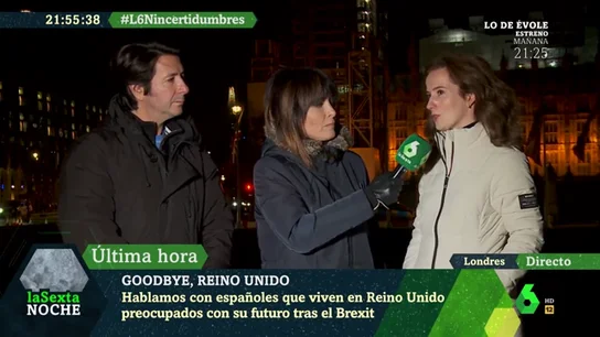 Hablan españoles que viven en Reino Unido preocupados por su futuro tras el Brexit Hablan españoles que viven en Reino Unido preocupados por su futuro tras el Brexit