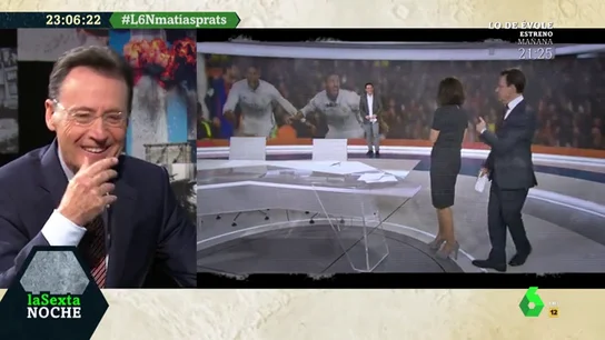 Recopilamos las divertidas reacciones de Matías Prats a los fallos técnicos en los informativos Recopilamos las divertidas reacciones de Matías Prats a los fallos técnicos en los informativos