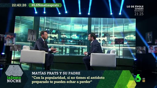 Matías Prats con Iñaki López en laSexta Noche Matías Prats con Iñaki López en laSexta Noche