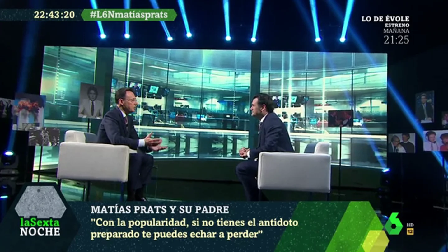 Matías Prats con Iñaki López en laSexta Noche Matías Prats con Iñaki López en laSexta Noche