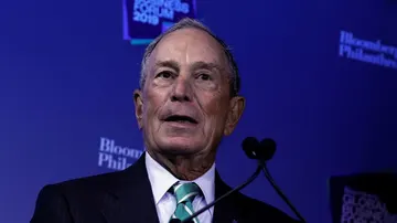  Mike Bloomberg, precandidato presidencial demócrata y exalcalde neoyorquino.