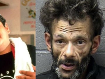 Imagen del antes y después de Shaun Weiss Imagen del antes y después de Shaun Weiss