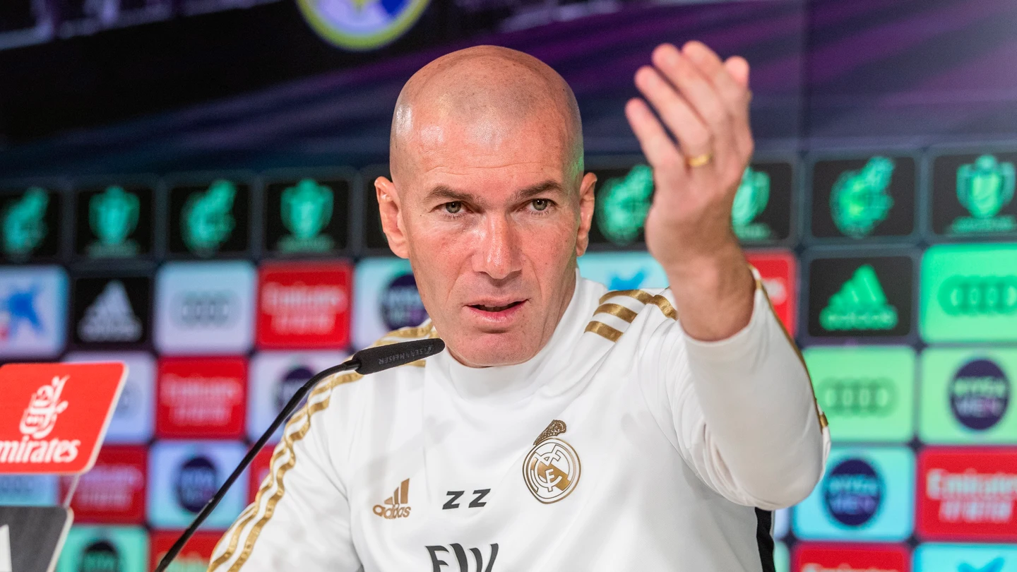 Zidane comparece ante los medios Zidane comparece ante los medios