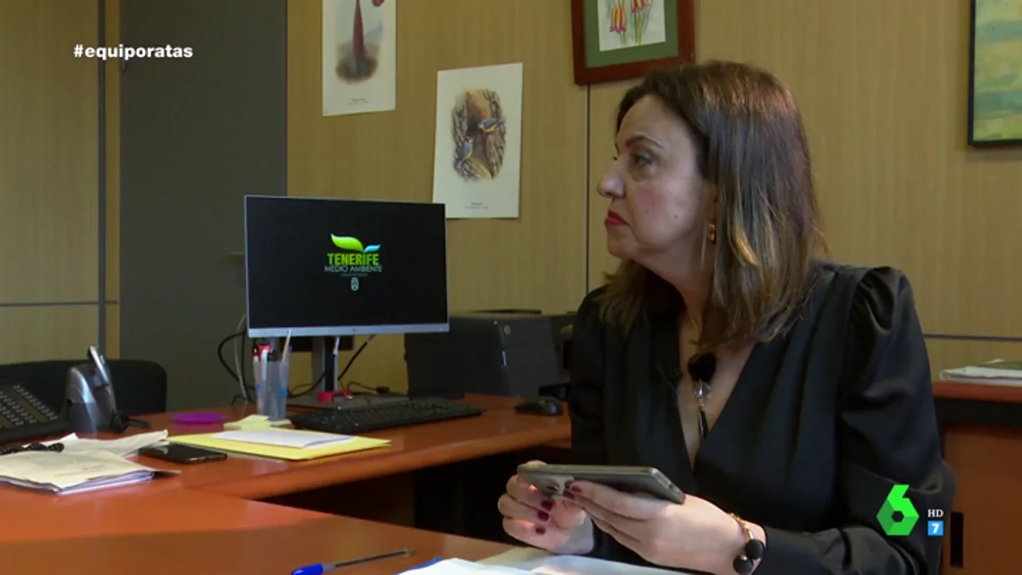 Isabel García Hernández, consejera de Medio Natural de Tenerife Isabel García Hernández, consejera de Medio Natural de Tenerife
