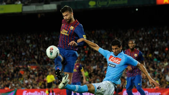 FC Barcelona frente al SSC Napoli FC Barcelona frente al SSC Napoli