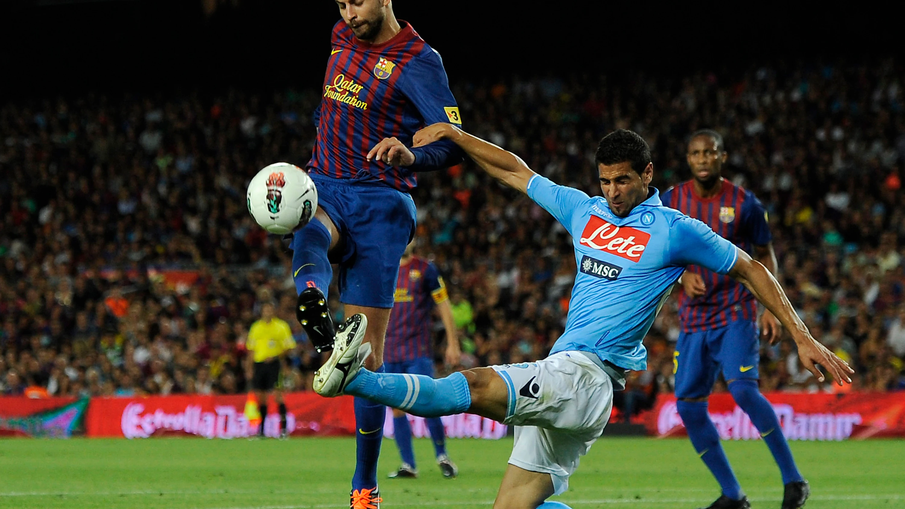 FC Barcelona frente al SSC Napoli