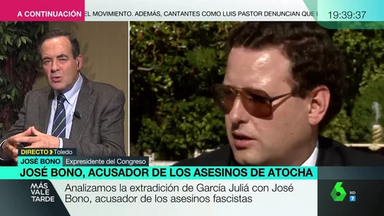José Bono: "Sin aquel Partido Comunista de los abogados de Atocha, de Carmena y Carrrillo, la libertad no habría llegado a España" José Bono: "Sin aquel Partido Comunista de los abogados de Atocha, de Carmena y Carrrillo, la libertad no habría llegado a España"