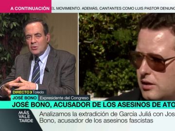 José Bono: "Sin aquel Partido Comunista de los abogados de Atocha, de Carmena y Carrrillo, la libertad no habría llegado a España" José Bono: "Sin aquel Partido Comunista de los abogados de Atocha, de Carmena y Carrrillo, la libertad no habría llegado a España"