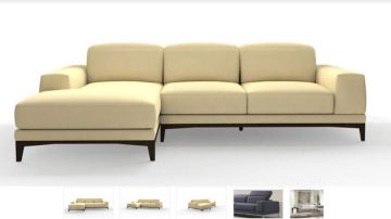 Imagen del sofá que Natuzzi vendió por error a tres euros
