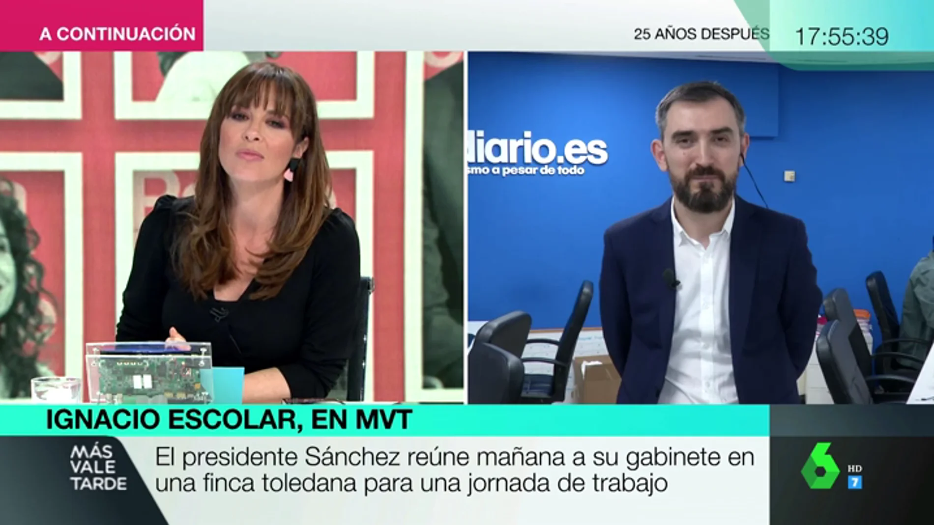 Ignacio Escolar: "Los pronósticos sobre cómo iba a hacer la cohabitación entre PSOE y Podemos no se han cumplido"