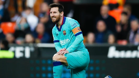 Leo Messi, durante un partido del Barça Leo Messi, durante un partido del Barça