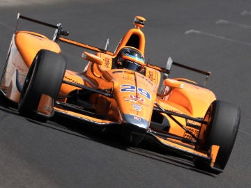 Fernando Alonso en la Indianápolis 2019 con McLaren Fernando Alonso en la Indianápolis 2019 con McLaren