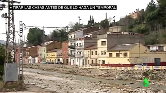 Viviendas en Ontinyent que van a derribar para frenar los efectos de las DANAS Viviendas en Ontinyent que van a derribar para frenar los efectos de las DANAS