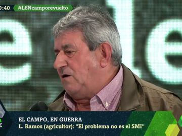 Lorenzo Ramos, agricultor: "El problema no es el salario mínimo, sino que estos son los precios que cobrábamos hace diez años" Lorenzo Ramos, agricultor: "El problema no es el salario mínimo, sino que estos son los precios que cobrábamos hace diez años"