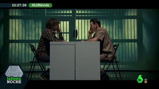 La broma de Jordi Évole a Iñaki López tras 'entrar' en prisión: "LaSexta Noche va muy bien sin ti, lo está presentando Wyoming" La broma de Jordi Évole a Iñaki López tras 'entrar' en prisión: "LaSexta Noche va muy bien sin ti, lo está presentando Wyoming"