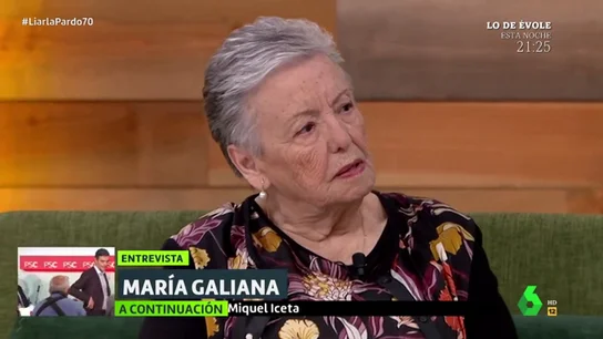 María Galiana en Liarla Pardo María Galiana en Liarla Pardo