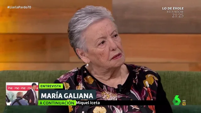 María Galiana en Liarla Pardo