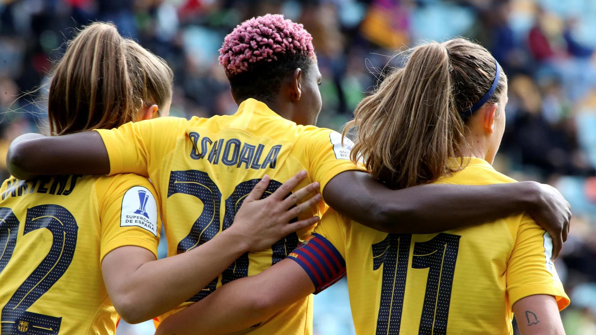 El Barcelona vence en la final de la Supercopa de España femenina