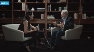 Lula da Silva y Ana Pastor en la entrevista en El Objetivo