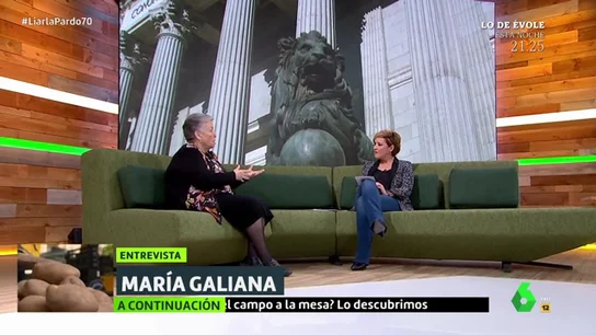 María Galiana en Liarla Pardo María Galiana en Liarla Pardo