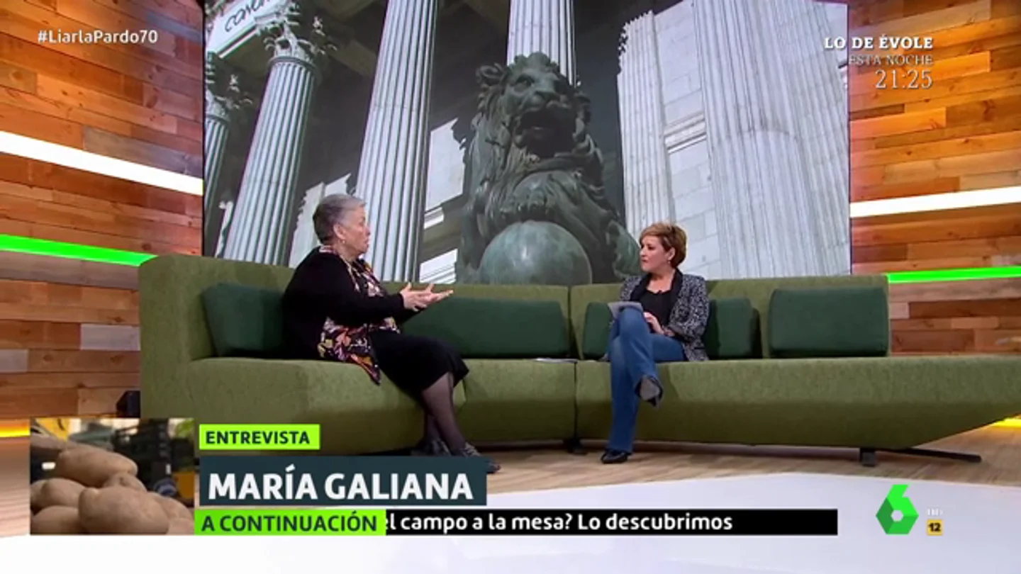 María Galiana en Liarla Pardo María Galiana en Liarla Pardo