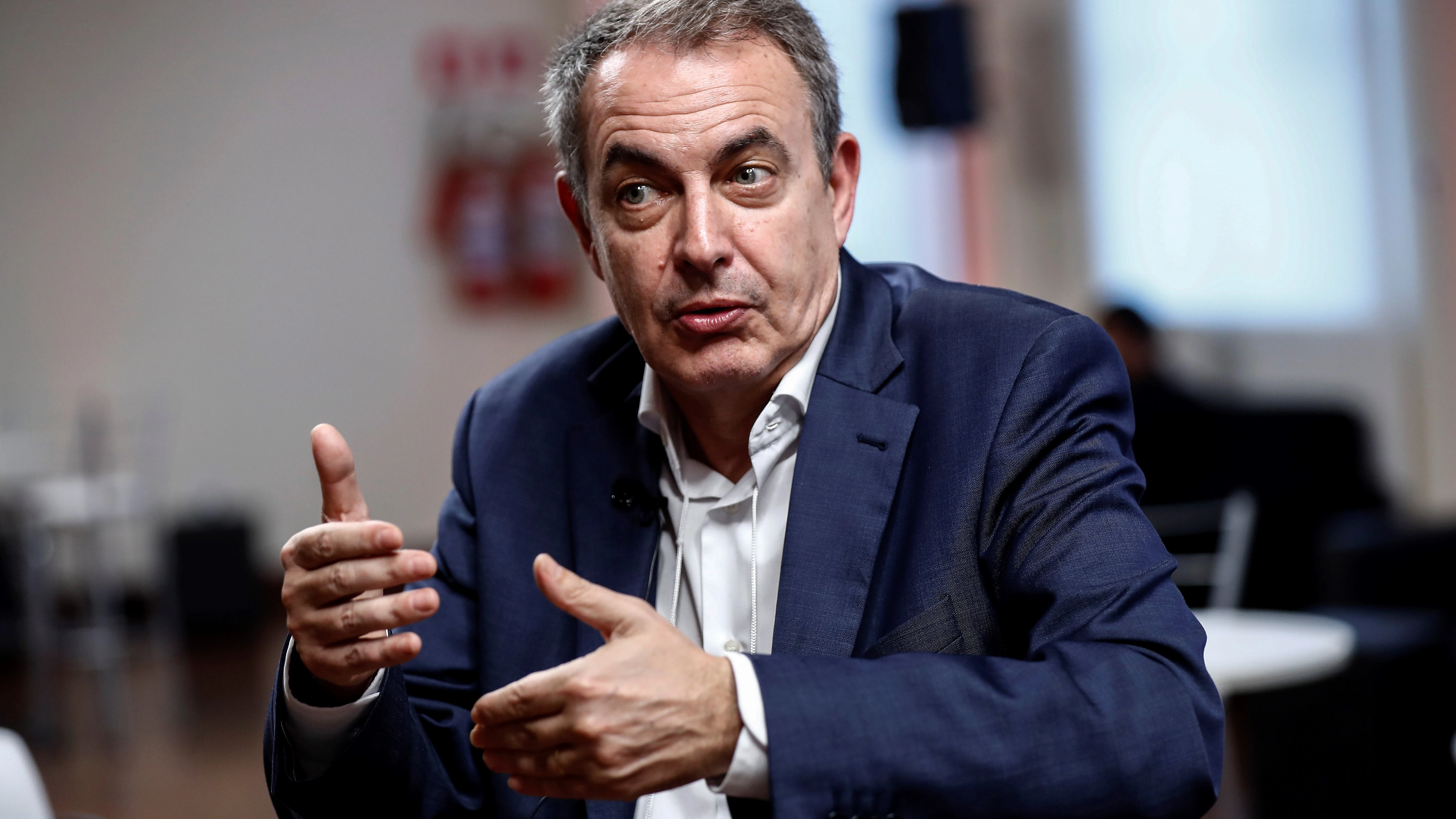 El expresidente José Luis Rodríguez Zapatero