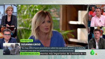 Susanna Griso: "JxCat ha sido siempre la copia, pero ERC ha sido muy fiel a su ideario"