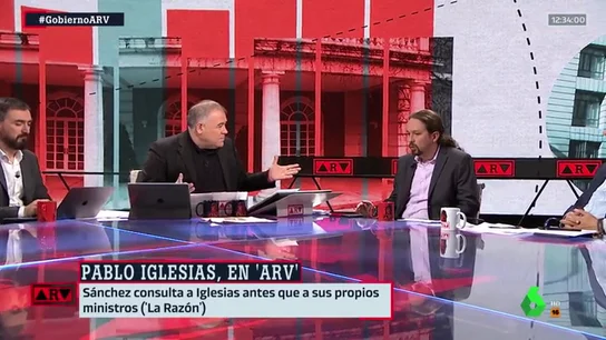 Pablo Iglesias, sobre Pedro Sánchez: "Cada uno tiene su rol y no caben líos" Pablo Iglesias, sobre Pedro Sánchez: "Cada uno tiene su rol y no caben líos"