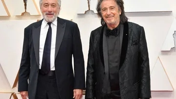 Robert De Niro y Al Pacino, juntos en la alfombra roja de los Oscar 2020