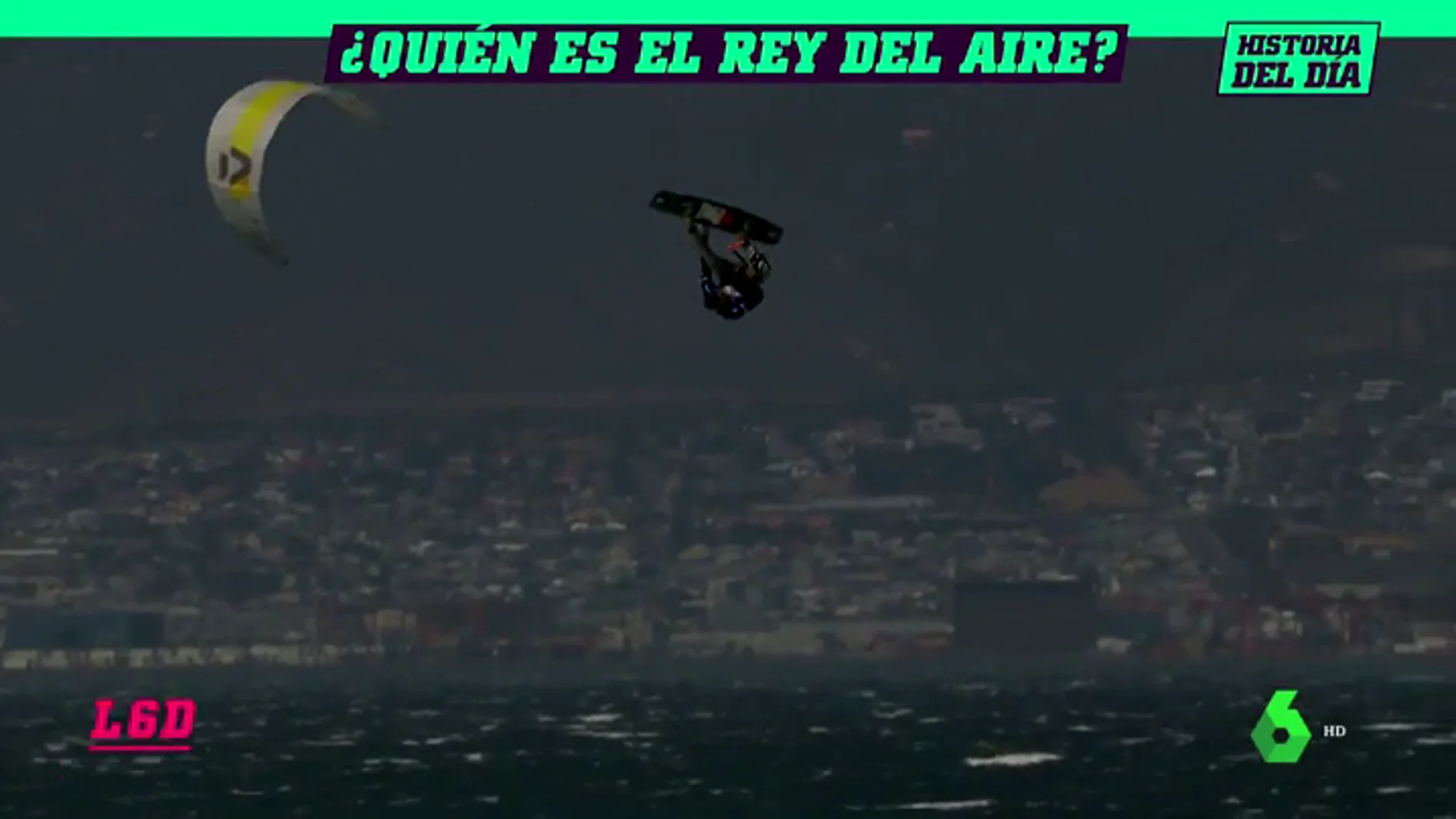 ¿Quién es el rey del aire?: El mundial de kitesurf desafía a vientos de 55 km/hora