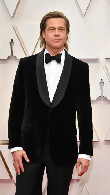 Brad Pitt en la alfombra roja de los Oscar 2020 Brad Pitt en la alfombra roja de los Oscar 2020