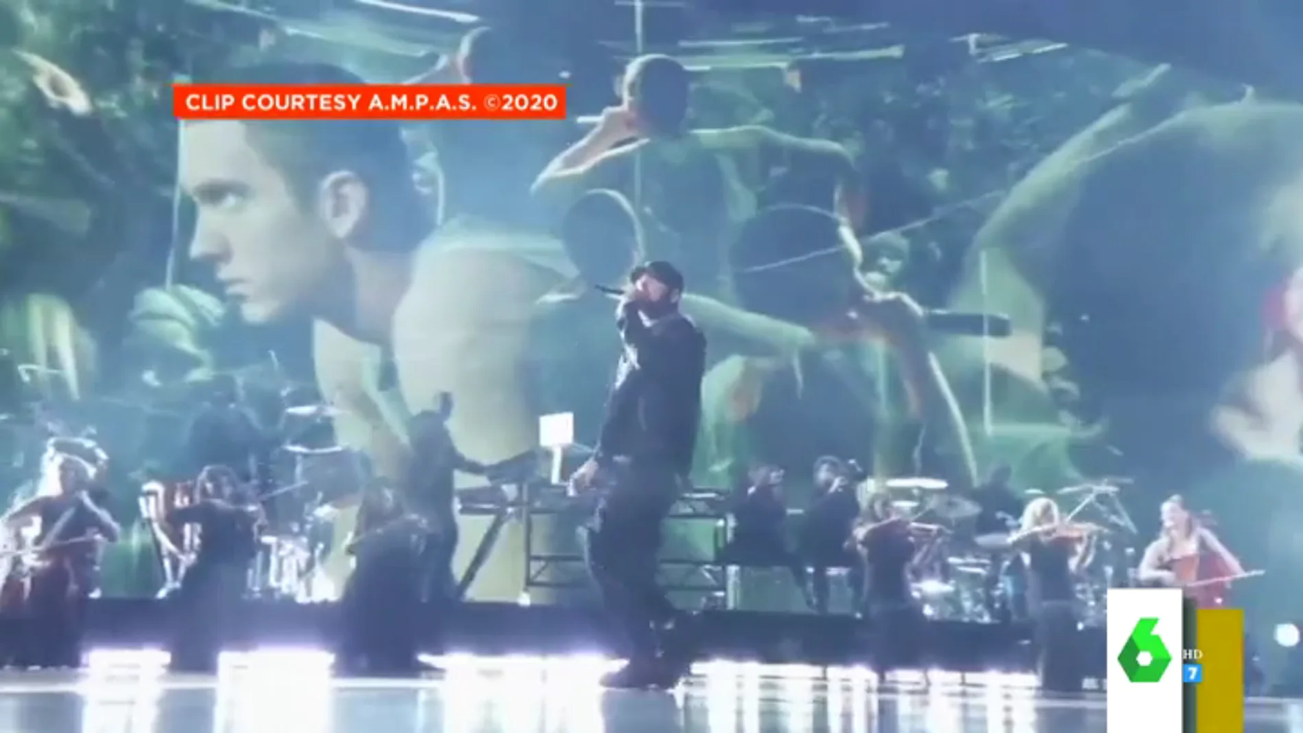 La sorprendente actuación de Eminem en los Oscar que dejó a todo el mundo boquiabierto