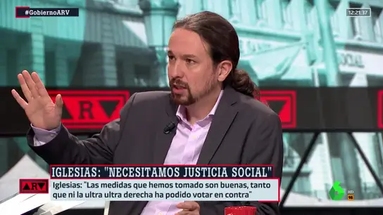 Pablo Iglesias, en Al Rojo Vivo Pablo Iglesias, en Al Rojo Vivo
