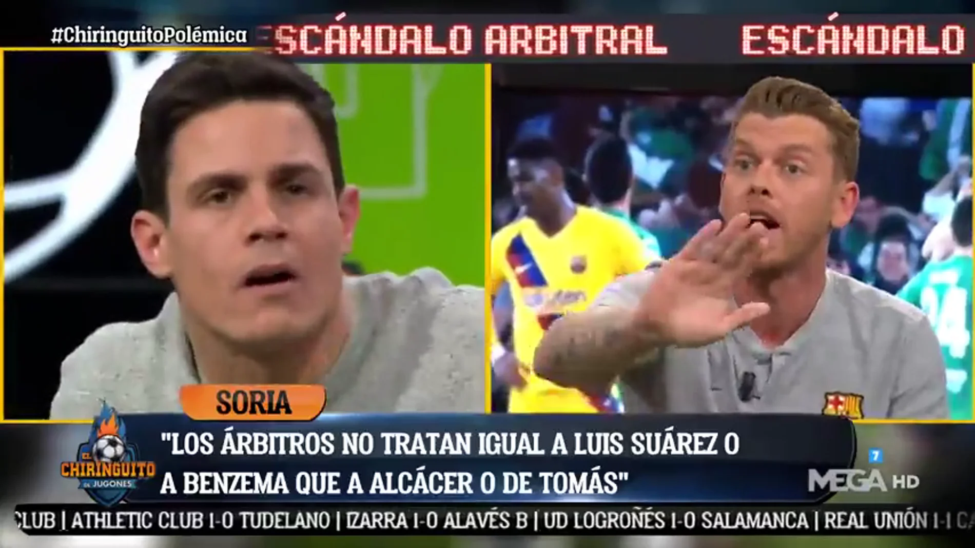 Duro cara a cara entre Jota Jordi y Edu Aguirre: "Os vamos a pintar la cara en el Bernabéu"