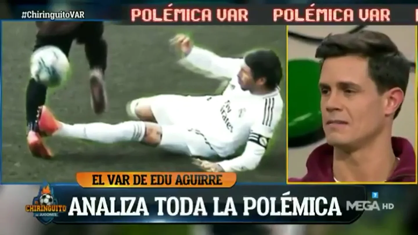 Edu Aguirre se mete en la sala del VAR y analiza la polémica de la jornada Edu Aguirre se mete en la sala del VAR y analiza la polémica de la jornada