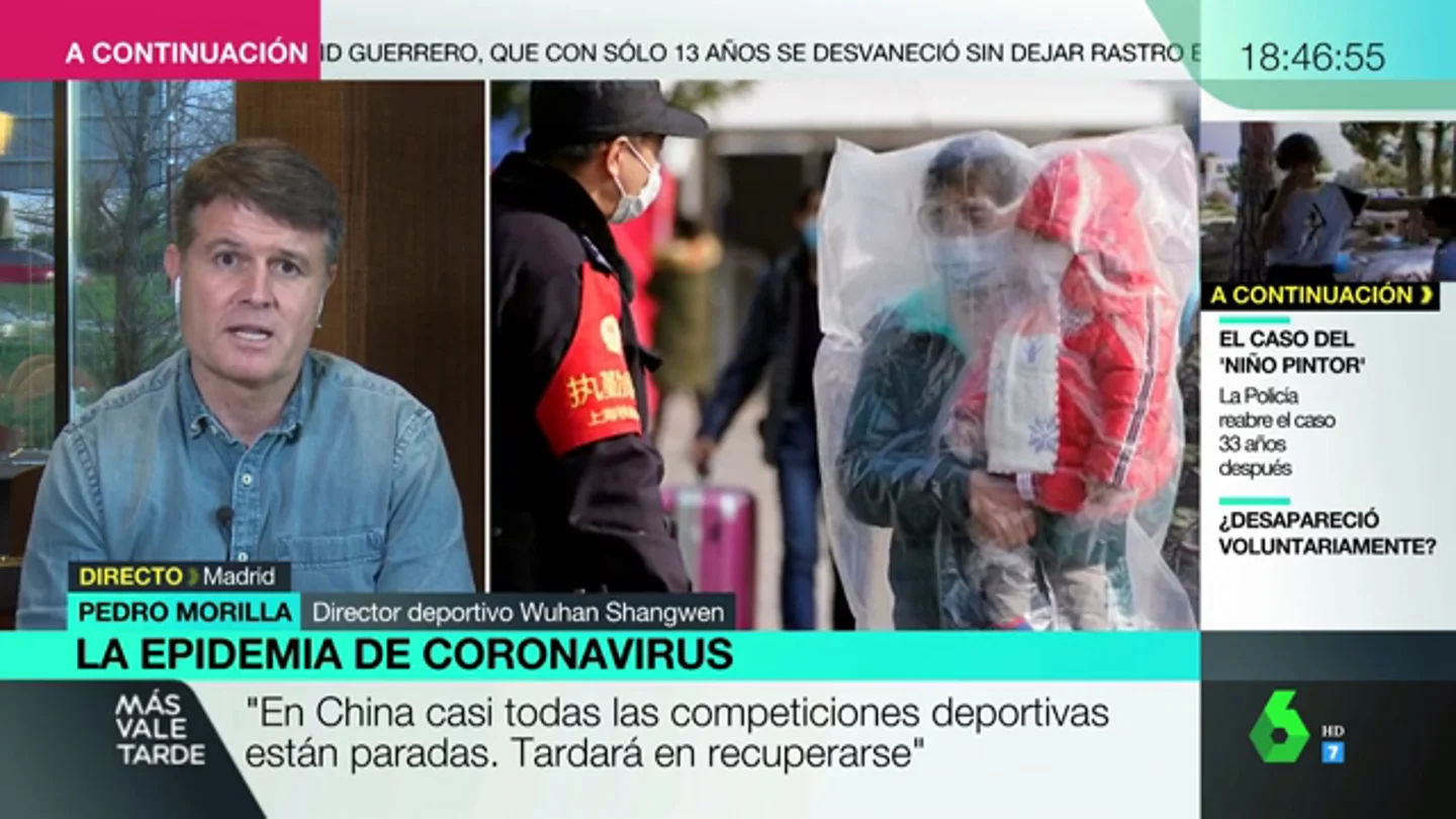 Pedro Morilla, uno de los españoles repatriados: "Volveremos a Wuhan cuando las condiciones sean seguras" Pedro Morilla, uno de los españoles repatriados: "Volveremos a Wuhan cuando las condiciones sean seguras"