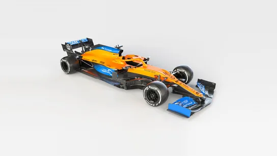 El McLaren MCL35 de la temporada 2020 El McLaren MCL35 de la temporada 2020
