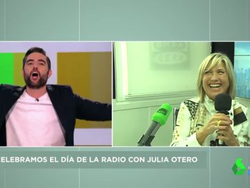 Julia Otero saca los colores a Dani Mateo Julia Otero saca los colores a Dani Mateo
