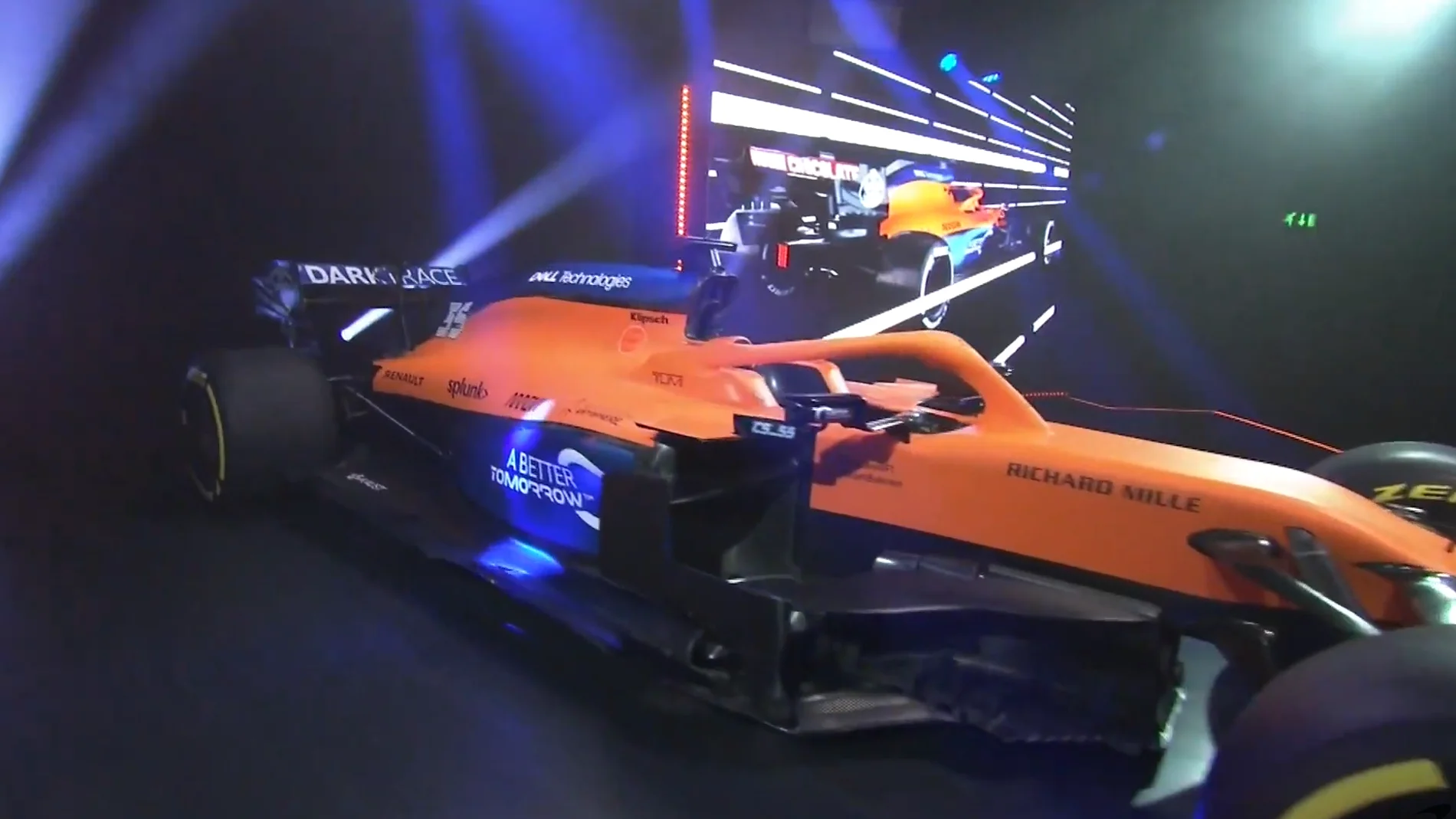 McLaren presenta el MCL35, el monoplaza para la temporada 2020