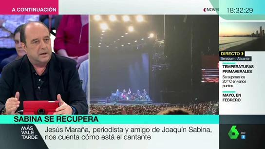 Jesús Maraña, periodista y amigo de Joaquín Sabina Jesús Maraña, periodista y amigo de Joaquín Sabina