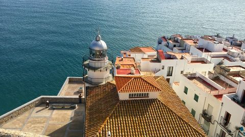 Vista desde el Castillo de Peñíscola
