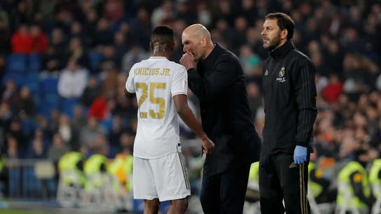 Vinicius Jr. y Zidane Vinicius Jr. y Zidane