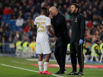 Vinicius Jr. y Zidane Vinicius Jr. y Zidane
