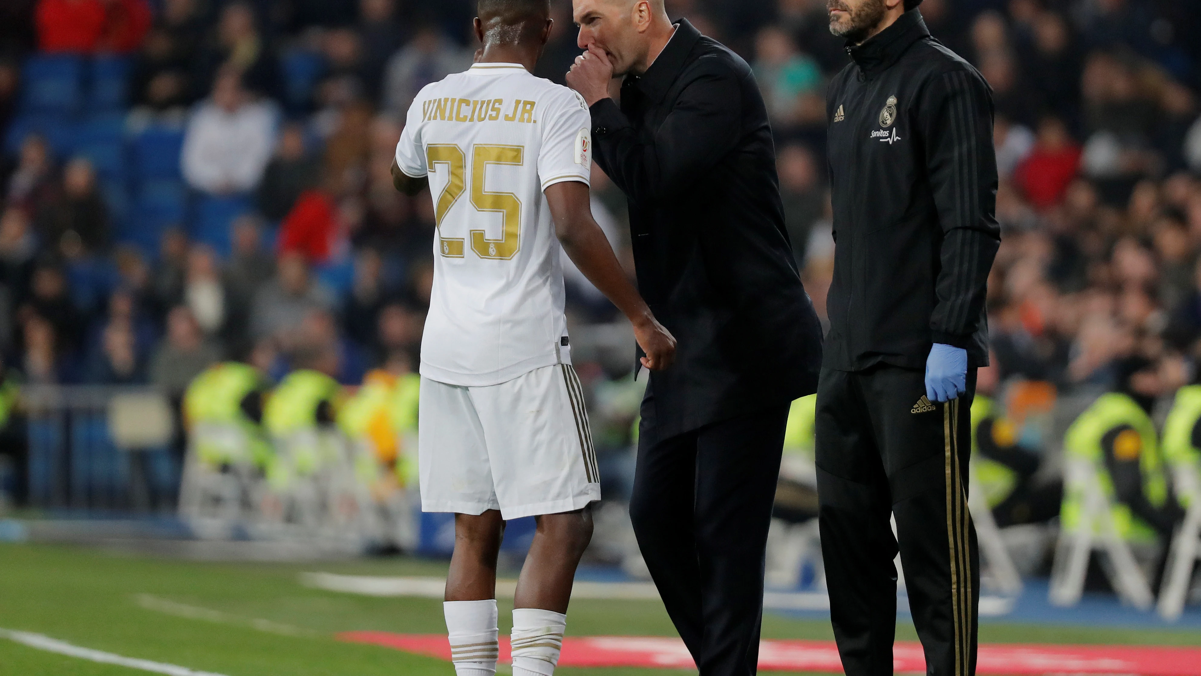 Vinicius Jr. y Zidane